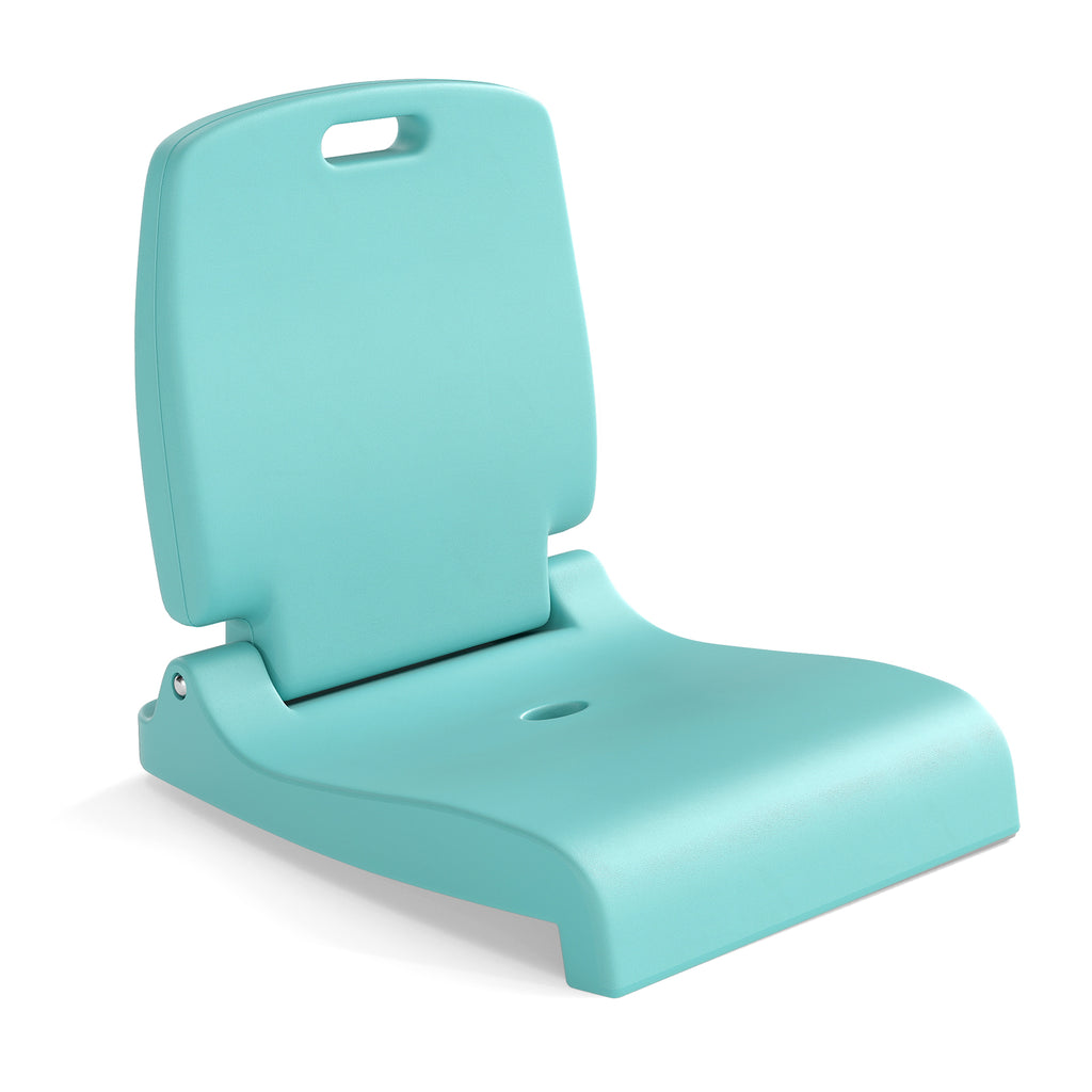 Foldable Outdoor Pool Chair with Handle and Back Support
