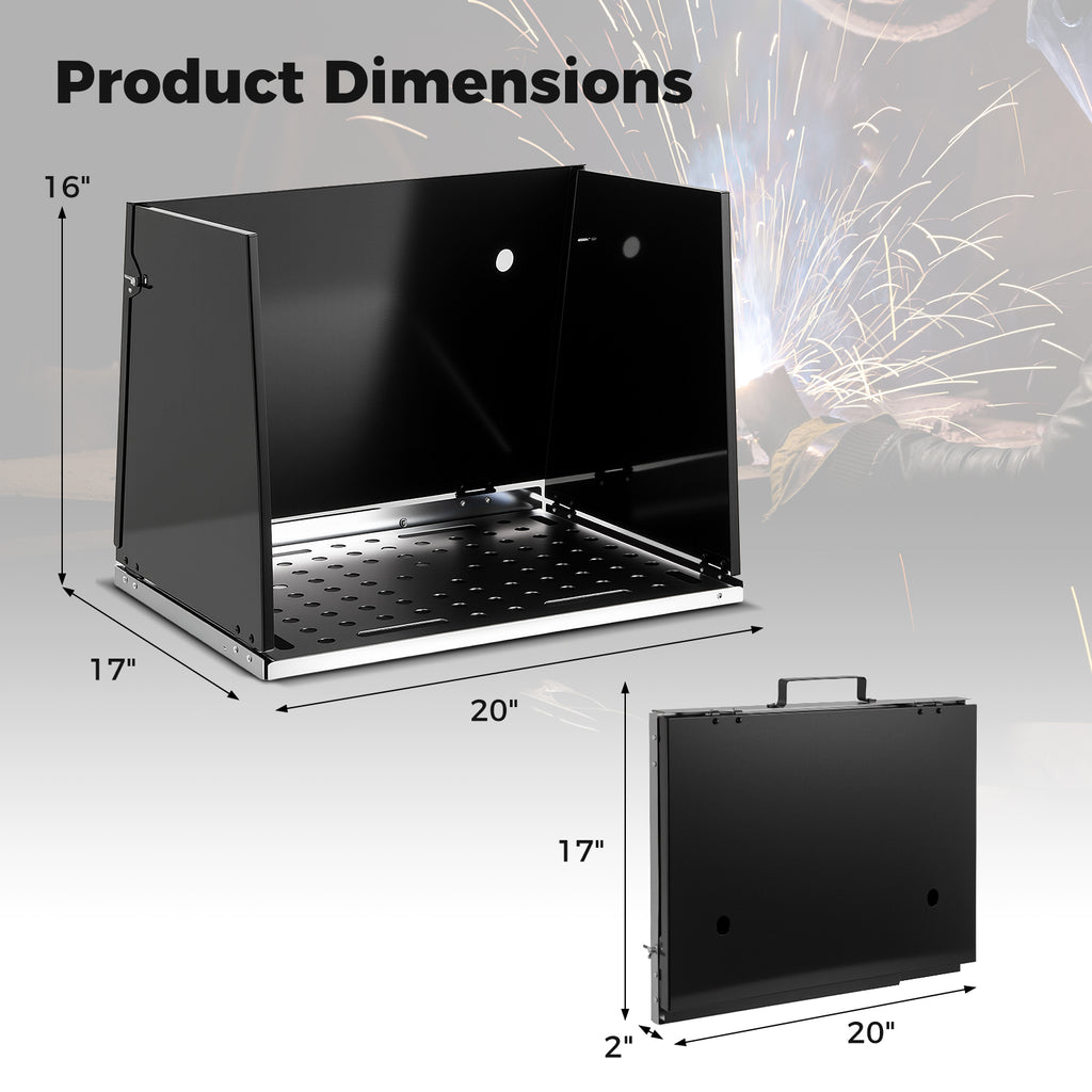 Folding Welding Table Accessories for Workbench Desktop with
