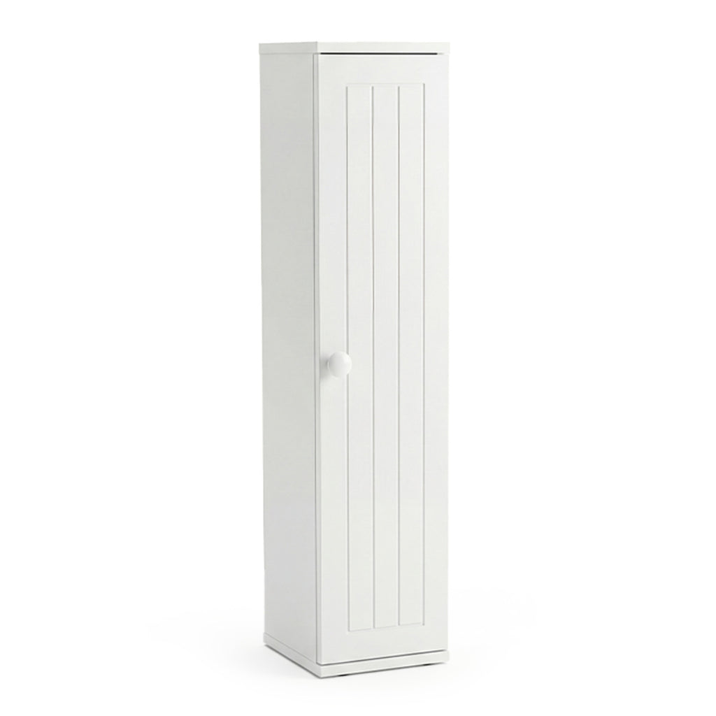 Free Standing Toilet Paper Holder with 4 Shelves and Top Slot for