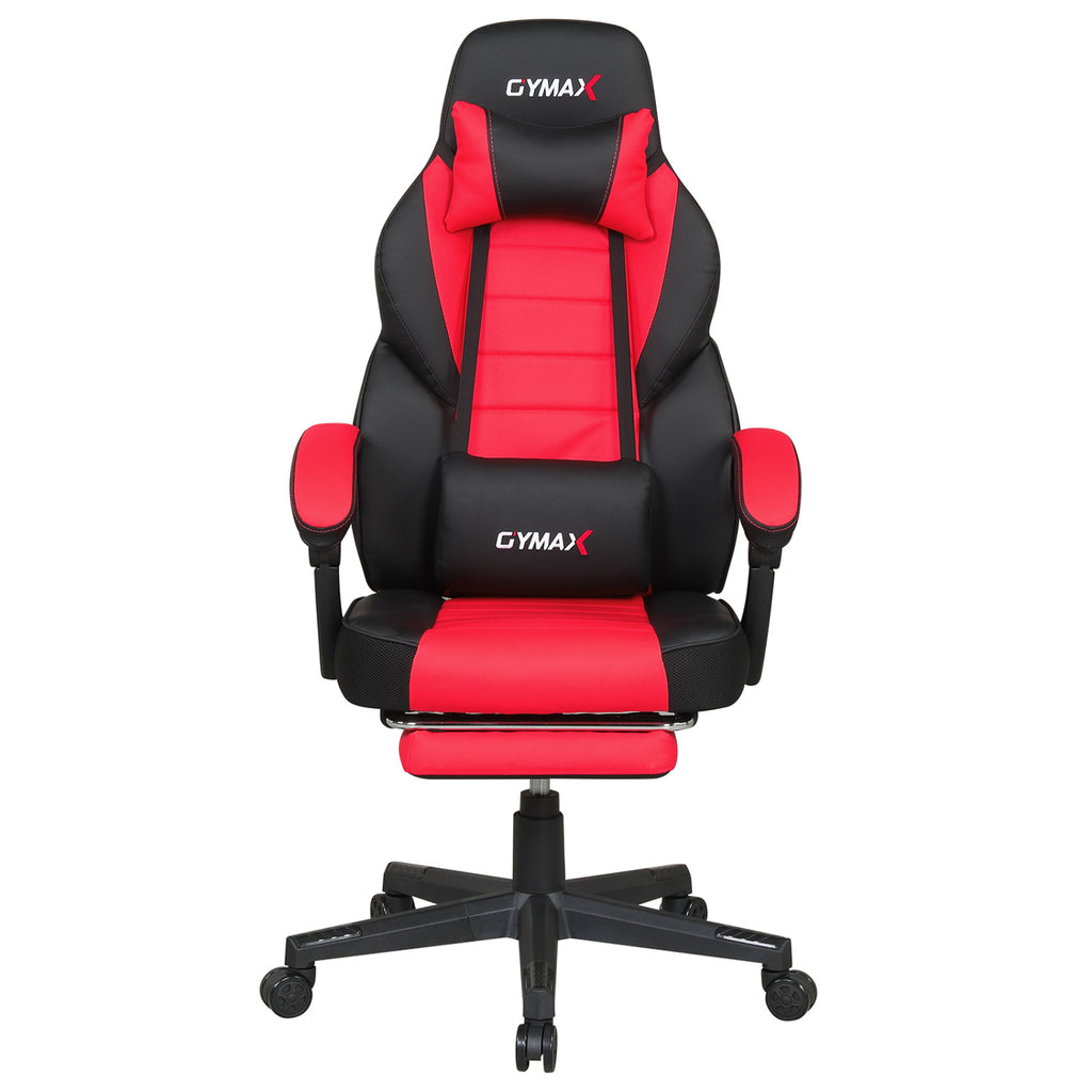 Ergonomic Gaming Chair with Headrest, Red - Style G