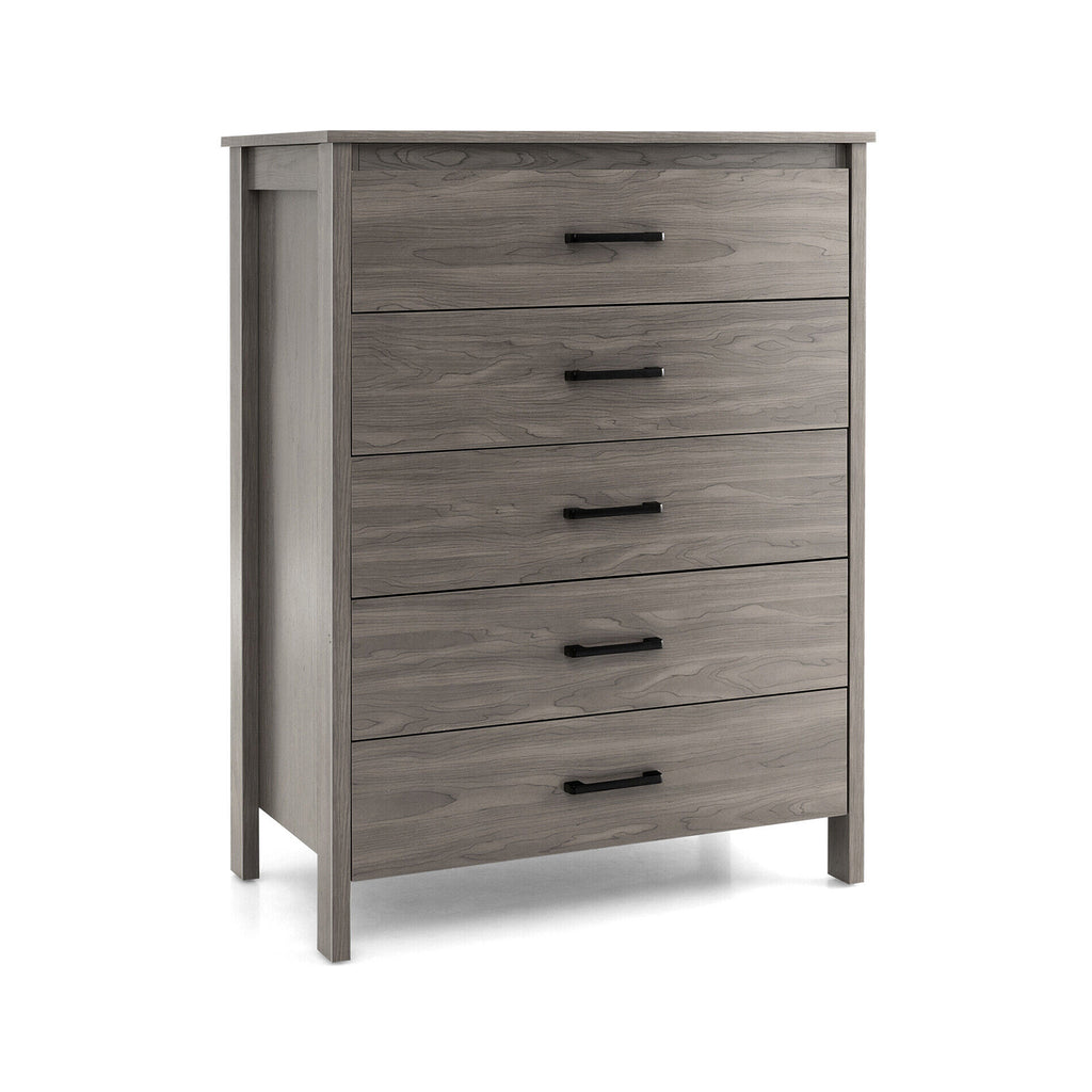6 Drawer Chest Dresser for Bedroom Storage - Brown