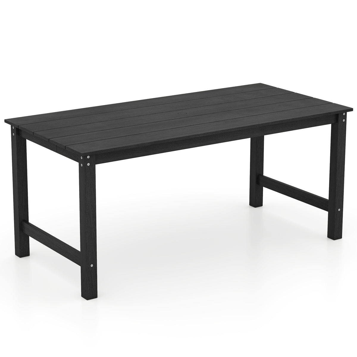 Acacia Wood Outdoor Dining Table 48" × 24" - Seats 4-6