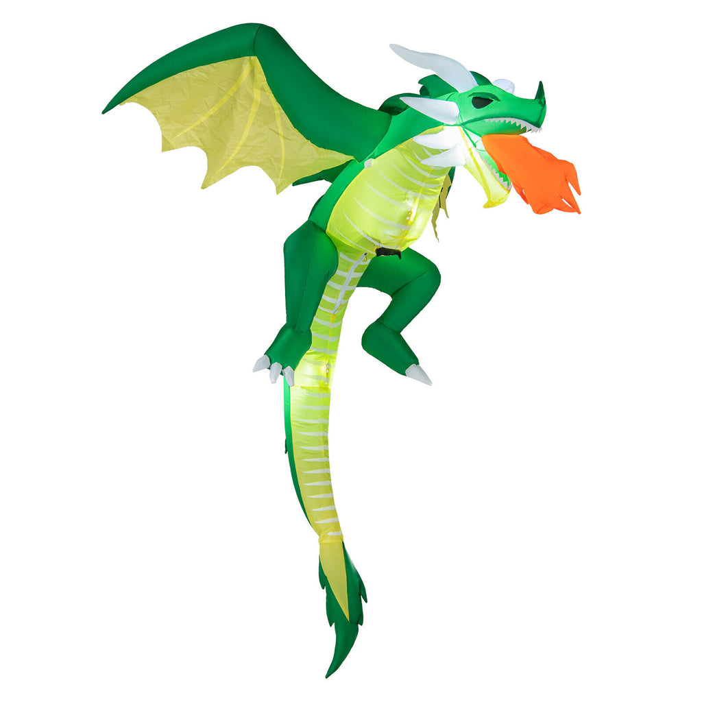5 Feet Hanging Inflatable Dragon Decoration for Halloween Yard & Porch
