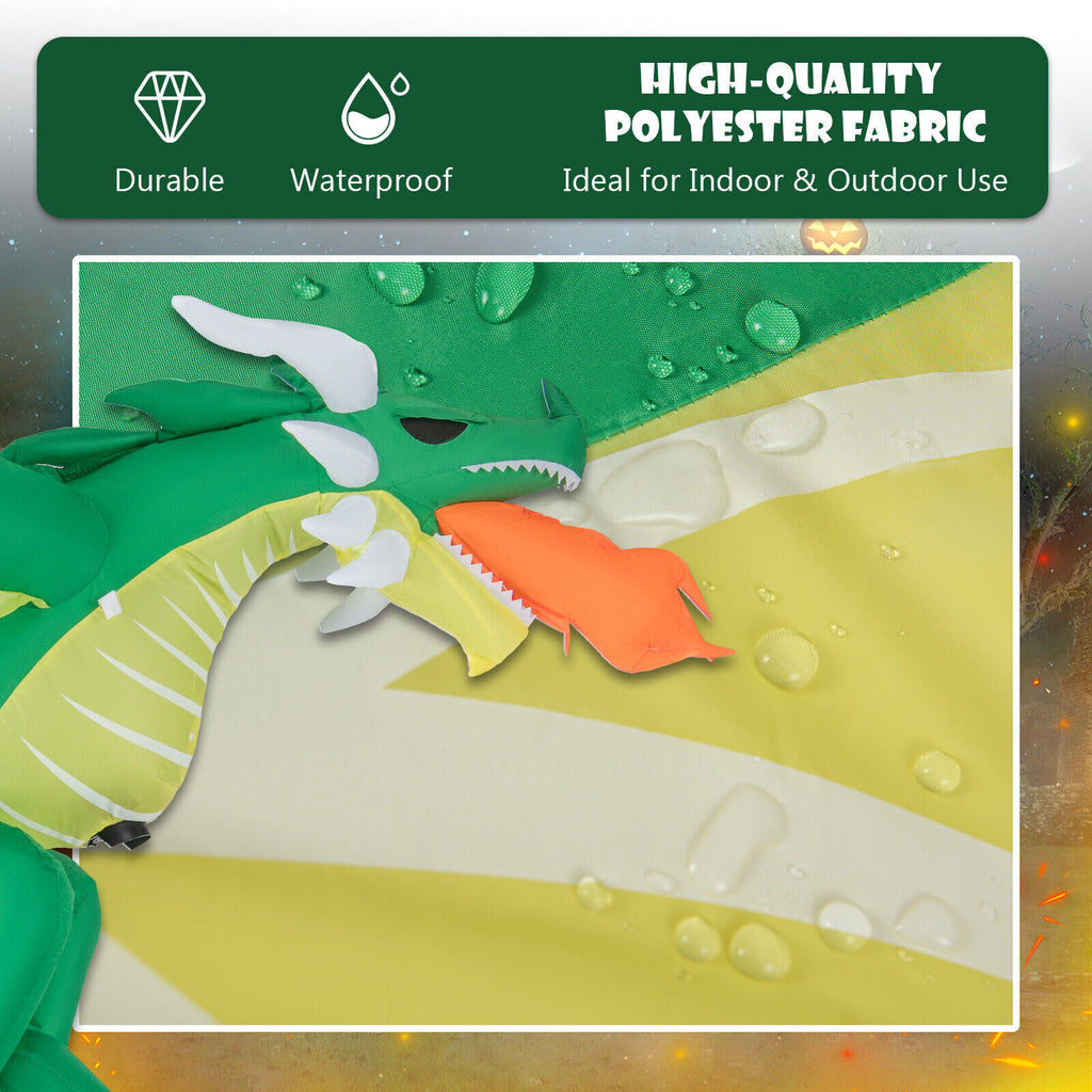 5 Feet Hanging Inflatable Dragon Decoration for Halloween Yard & Porch