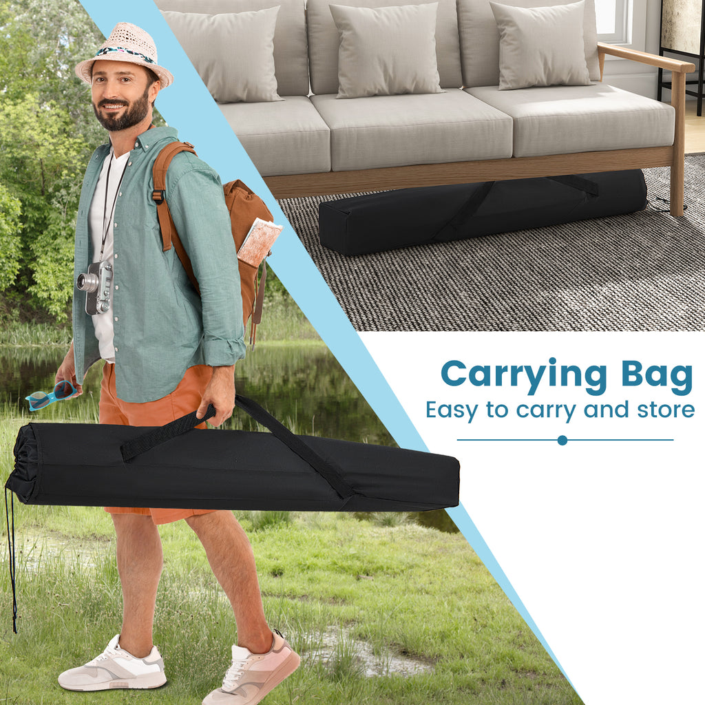 Hammock with Stand and Carrying Case - Multicolor