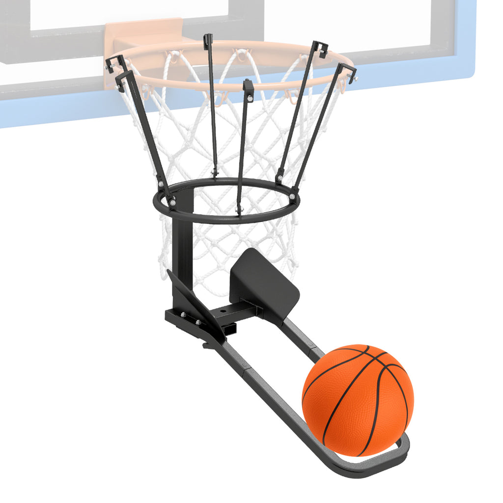 Heavy-Duty Basketball Return Attachment with 6 Hooks - Indoor Outdoor Training