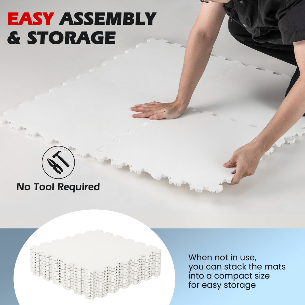 Hockey Training Floor Tiles - Synthetic Ice Panels for Shooting & Practice