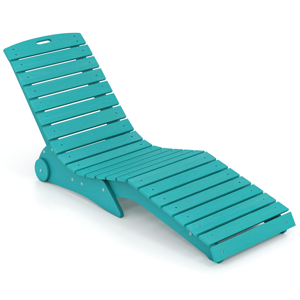 In-Pool Lounge Chair with Weighted Anti-Floating Design 450 LBS for
