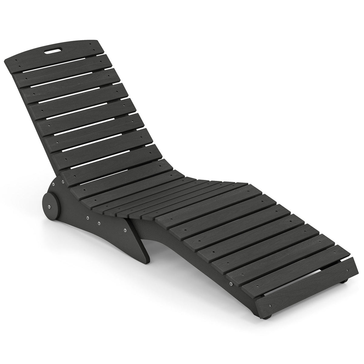In-Pool Lounge Chair with Weighted Anti-Floating Design 450 LBS for