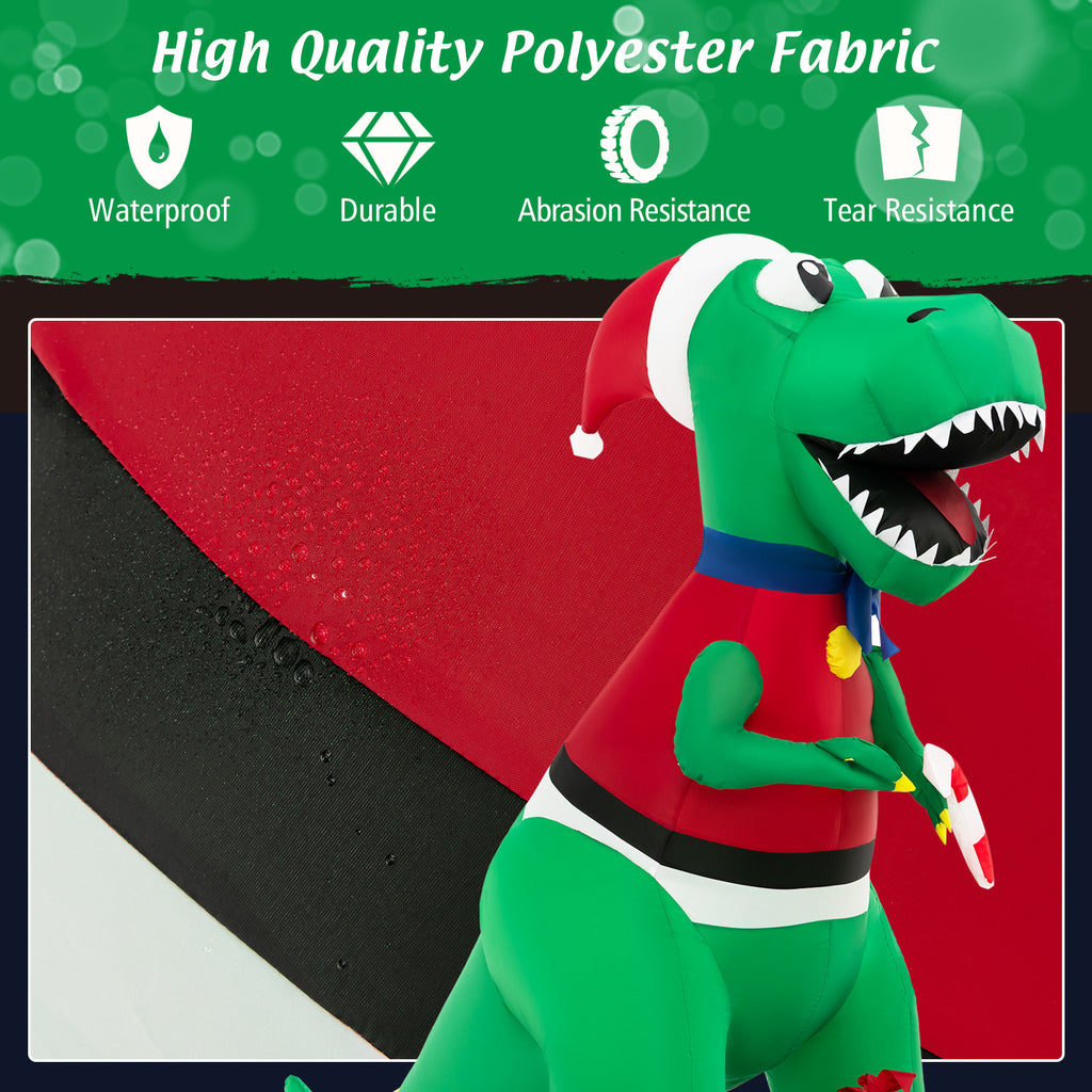 Inflatable Christmas Decor with LED Lights Waterproof Blower - 6FT Yard Holiday Decoration