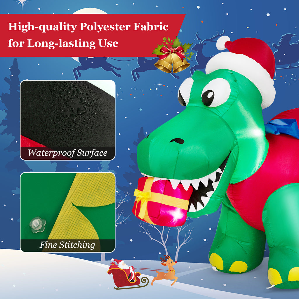 Inflatable Christmas Decoration with LED Lights for Yard & Indoor Holiday Decor