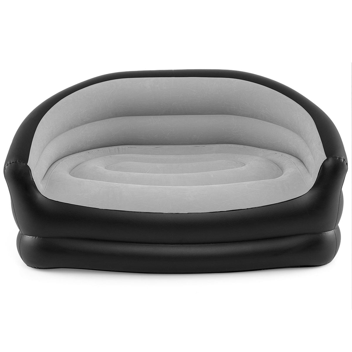 Inflatable Loveseat Couch Portable and Foldable 2-Seater Air Sofa for