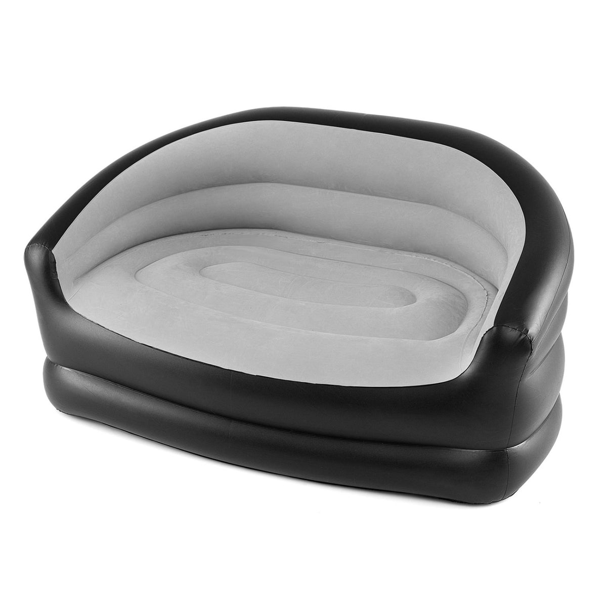 Inflatable Loveseat Couch Portable and Foldable 2-Seater Air Sofa for