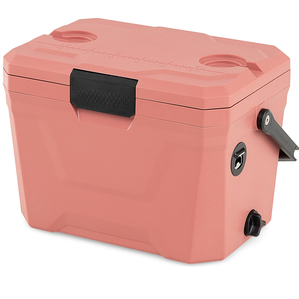 21 QT Insulated Portable Cooler Ice Chest - Pink