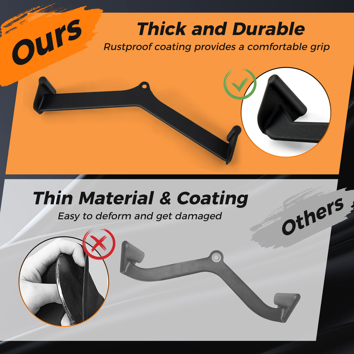 LAT Pulldown Attachment Set for Home Gym Fitness - 5 Exercise Attachments with Non-Slip Grip