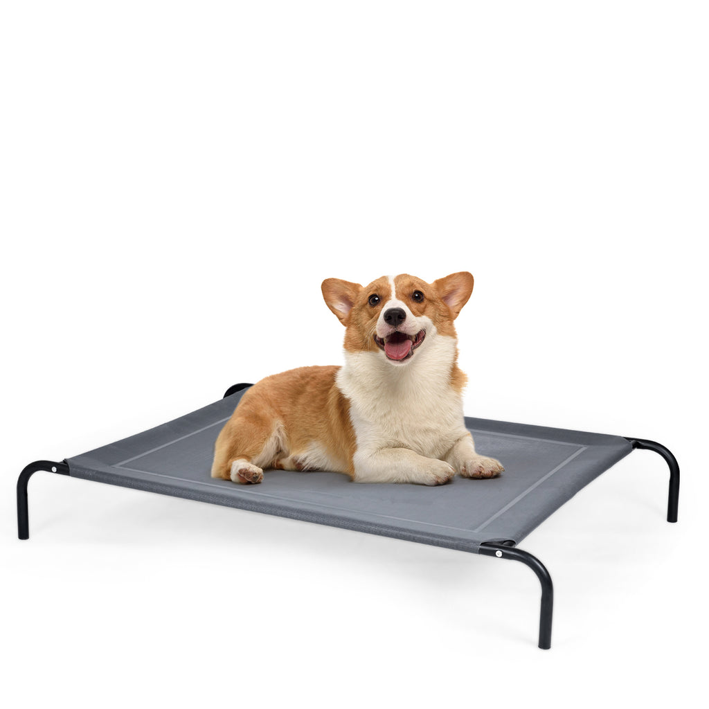 Breathable Elevated Pet Bed for Medium Large Dogs - 2 Sizes, L - Costway