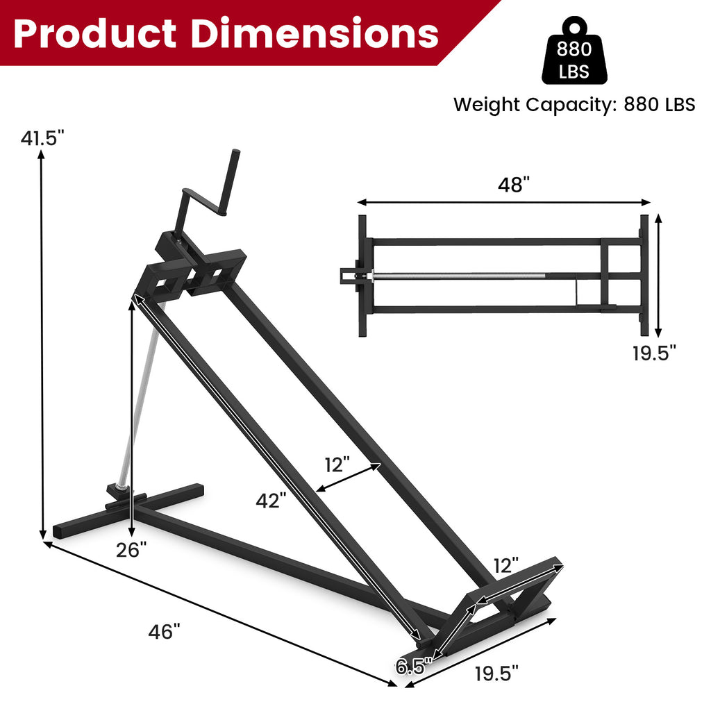 Lawn Mower Lift Jack Riding