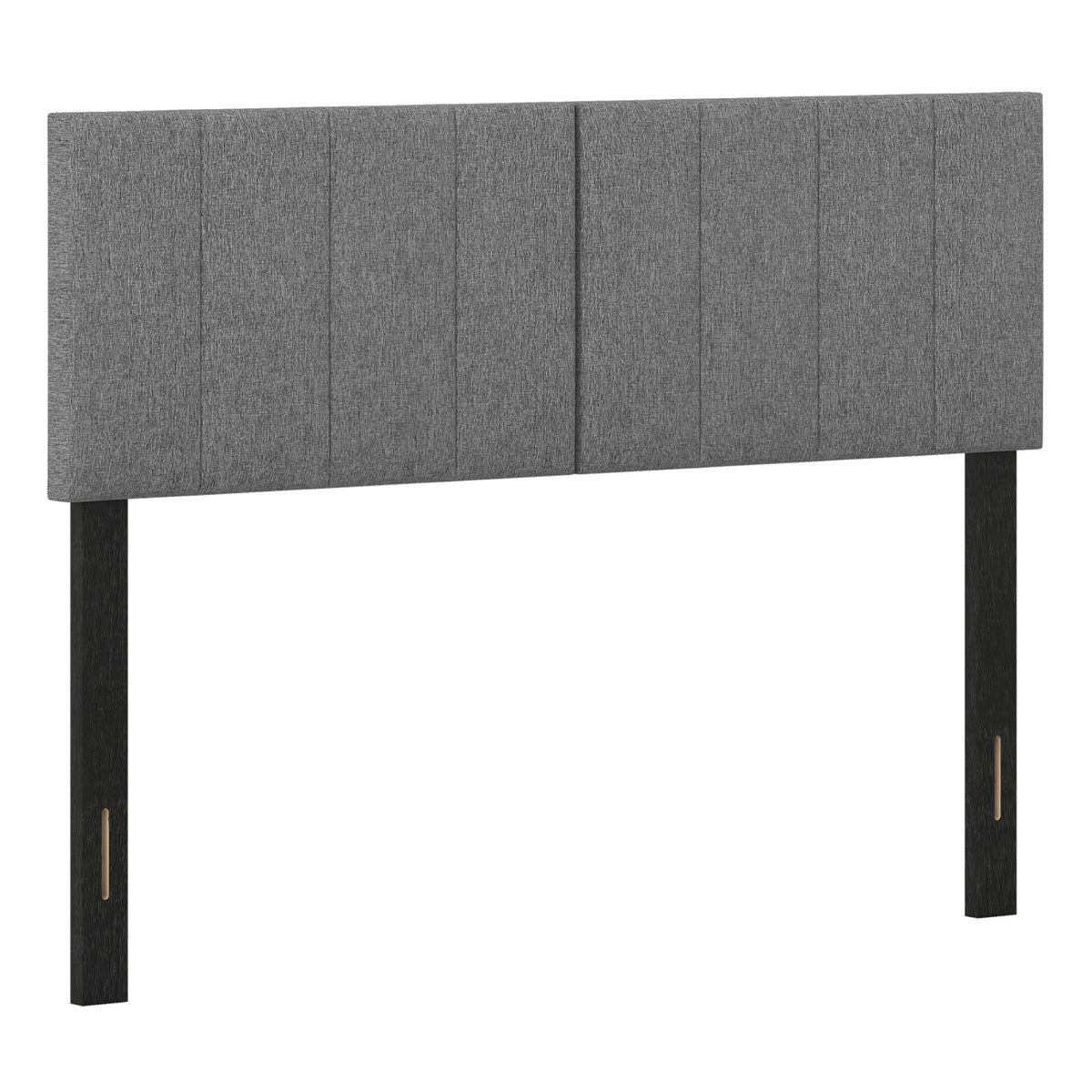 Linen Upholstered Headboard - Dark Gray, Style D