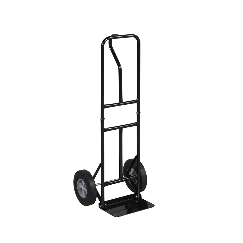 Metal Hand Truck 600 LBS Heavy-Duty Dolly Cart - Black