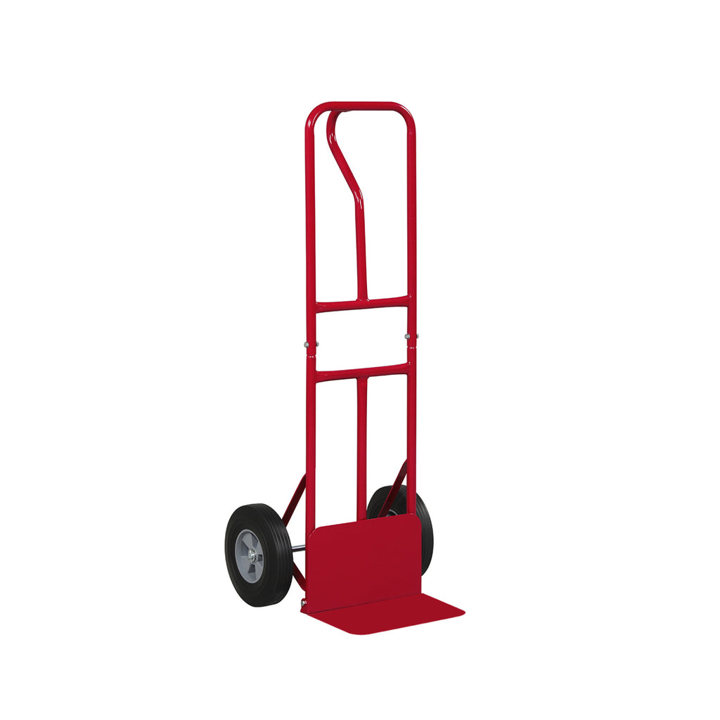 Metal Hand Truck 600 LBS Heavy-Duty Dolly Cart - Black