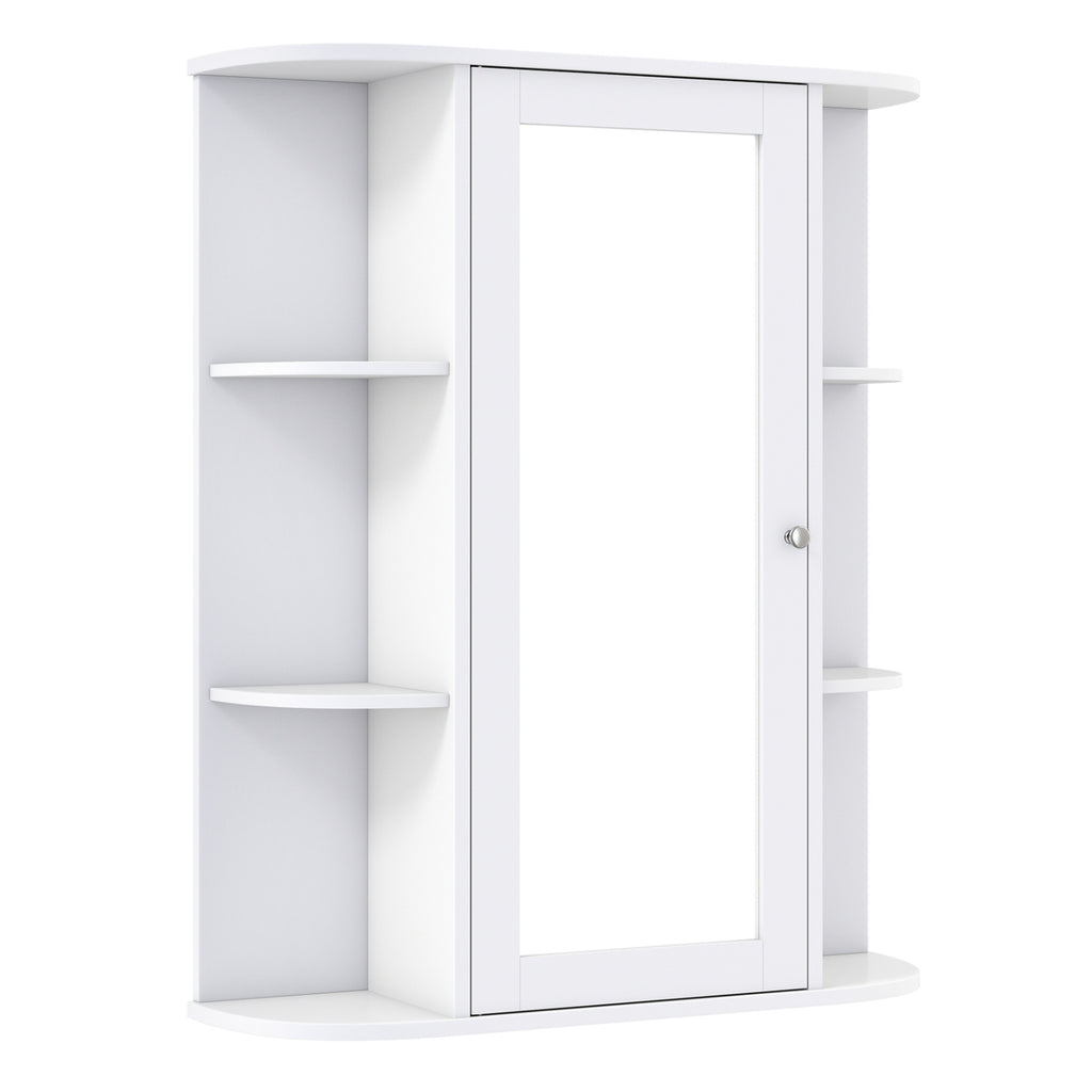 Bathroom Wall Medicine Cabinet with Mirror Door Removable and