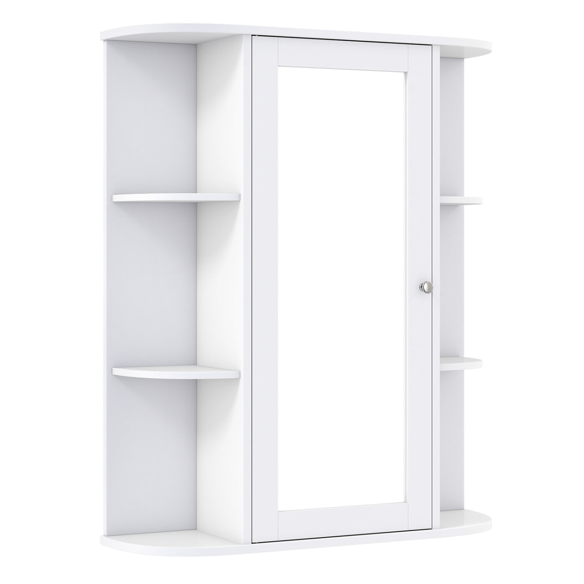 Bathroom Wall Medicine Cabinet with Mirror Door Removable and