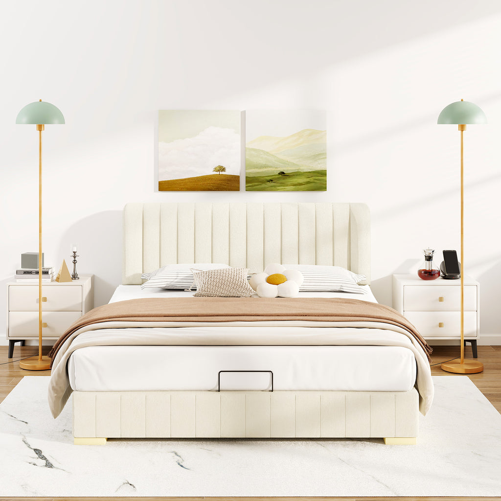 Modern Floor Lamp with Foot Switch - Style 2, E26 Socket, Stable Base