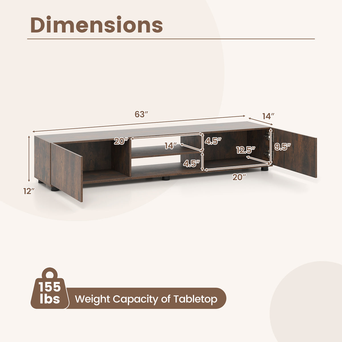 TV Stand for 70