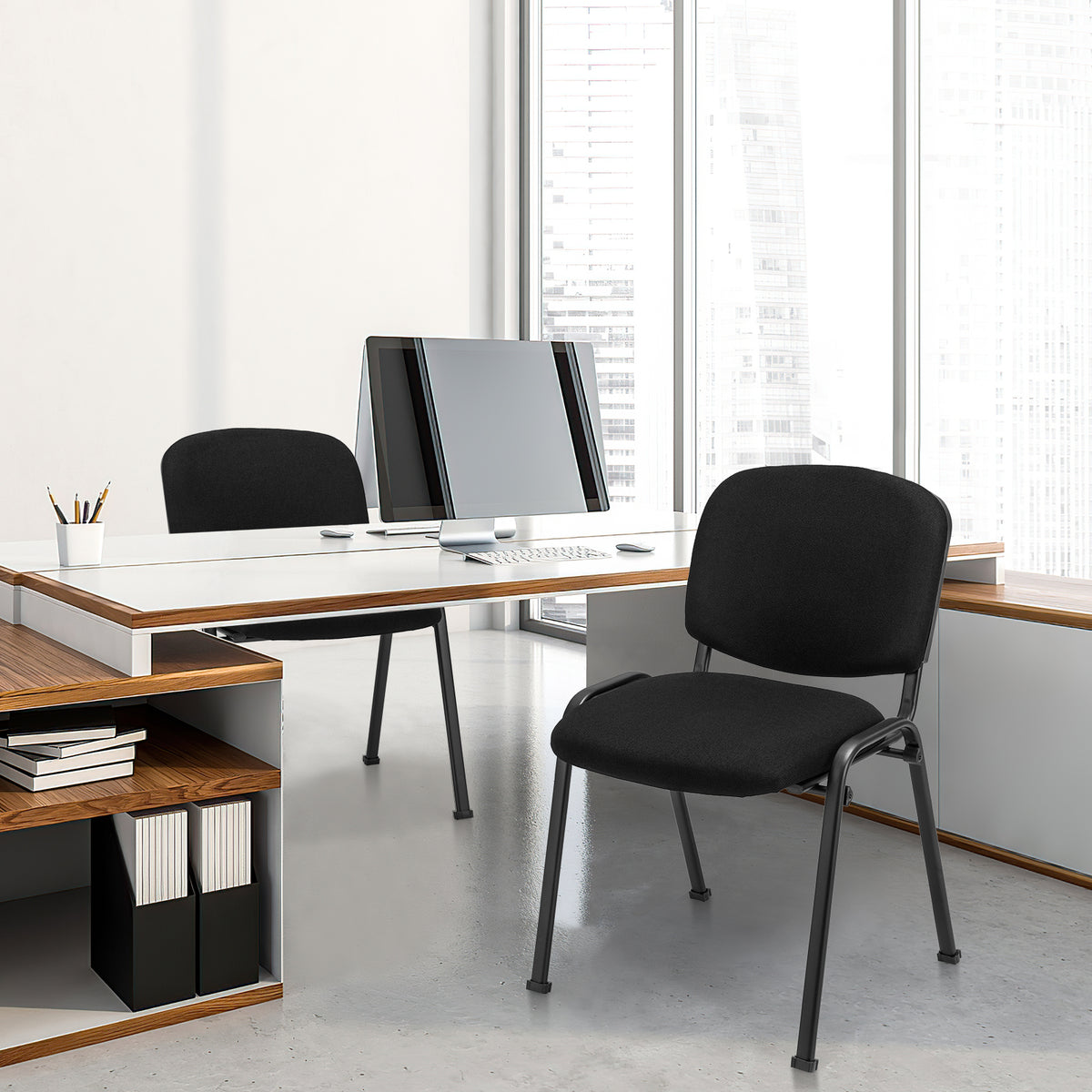 Elegant Conference Office Chair Set for Guest Reception