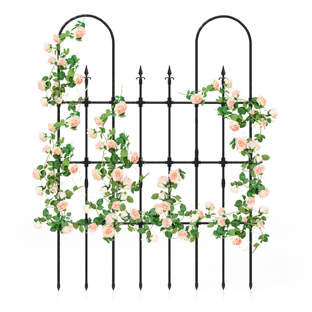 58 x 73 Inch Outdoor Garden Rose Arch Trellis