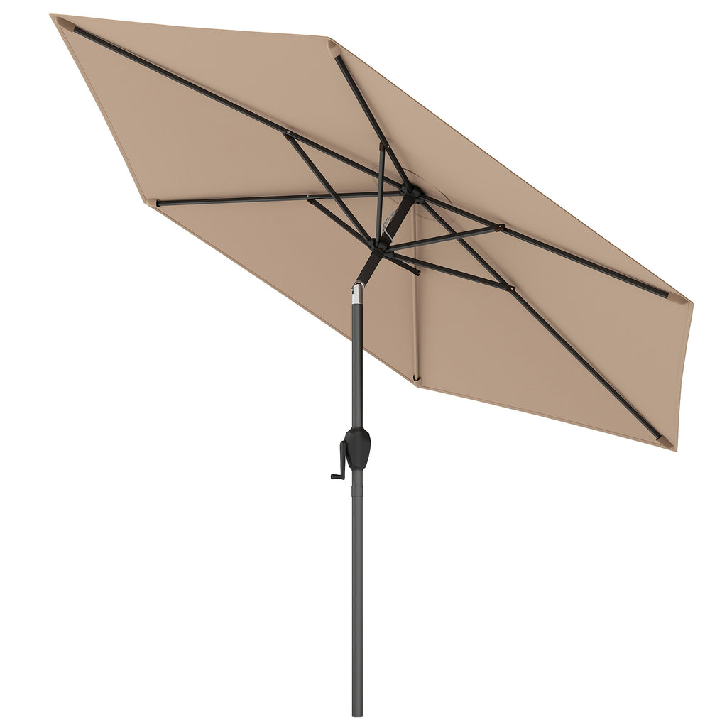 7.5 feet Outdoor Patio Heavy Duty Market Umbrella with Push Button