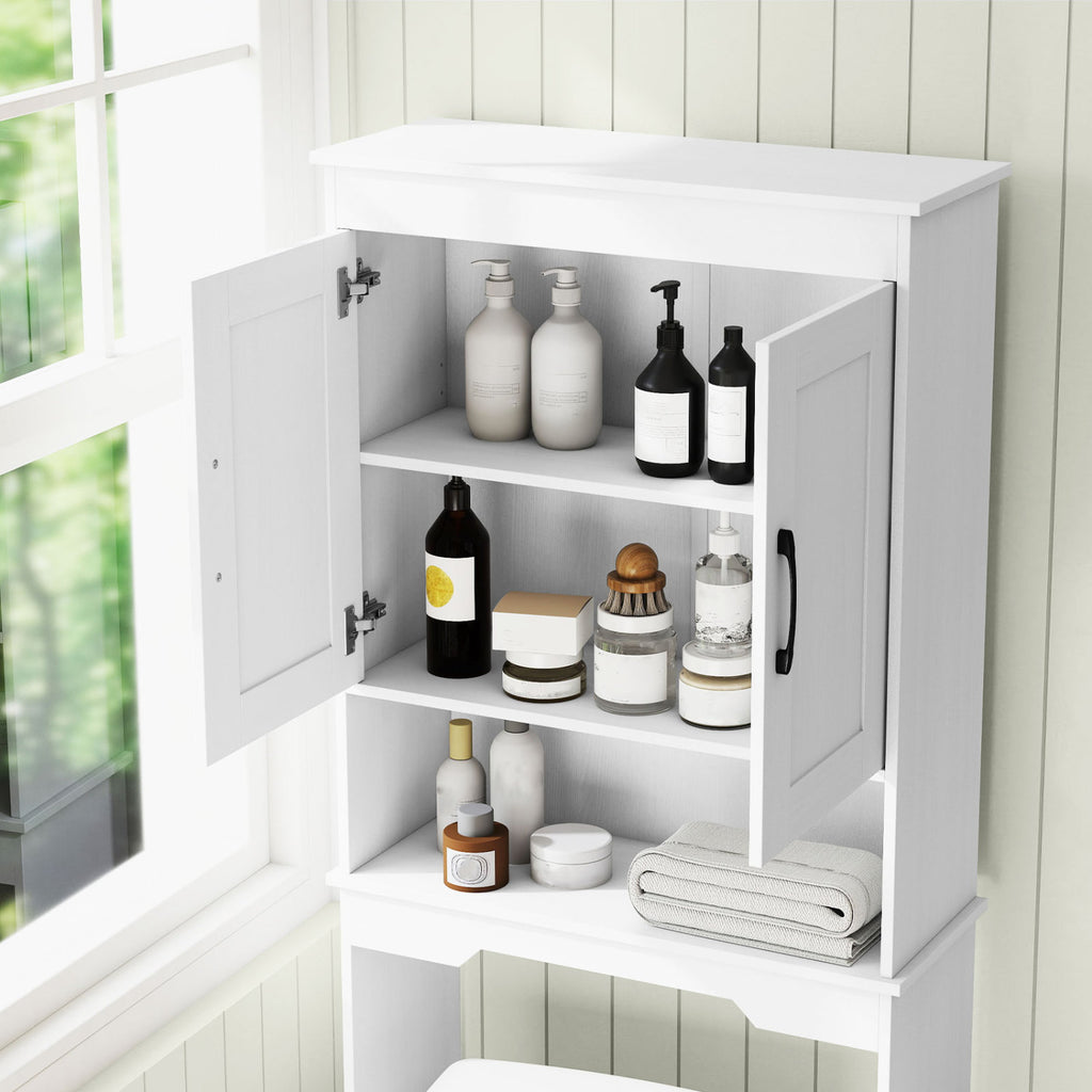 Over-the-Toilet Storage Cabinet with Adjustable Shelf