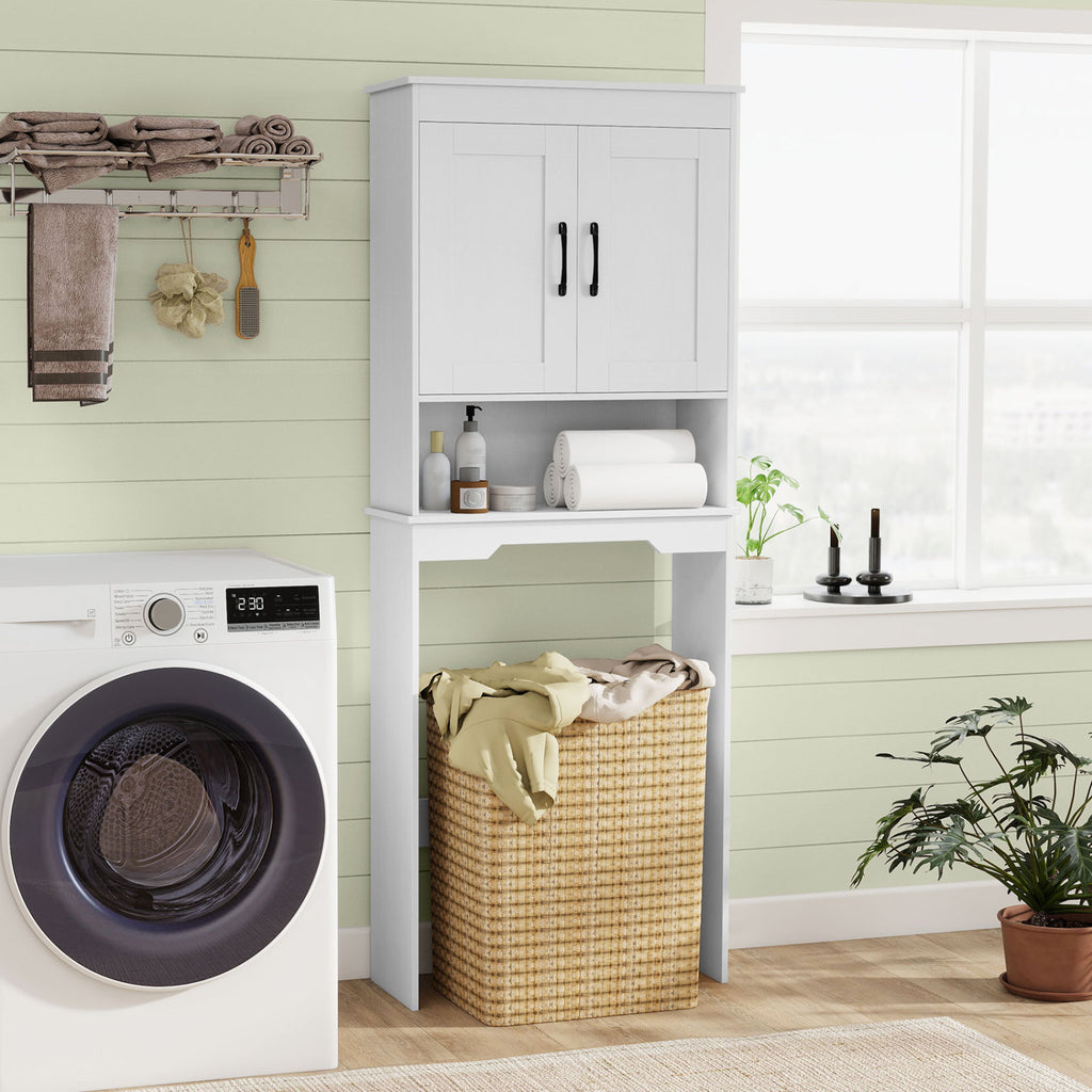Over-the-Toilet Storage Cabinet with Adjustable Shelf