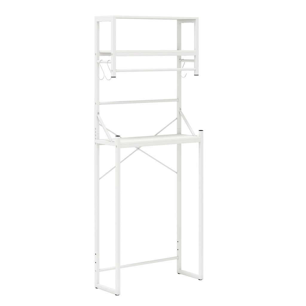 Over the Toilet Storage Rack 3-Tier Bathroom Organizer with Towel