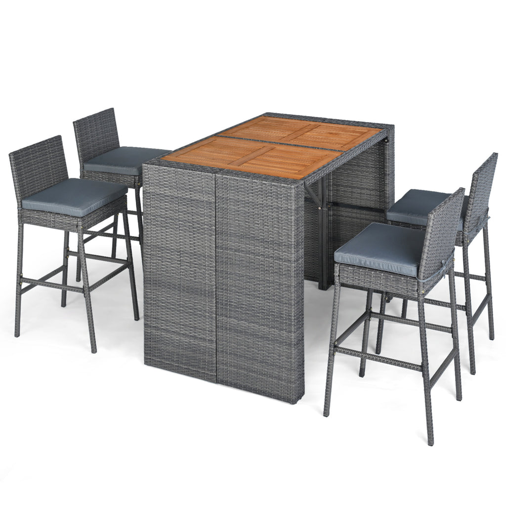 Patio Acacia Wood Dining Set for Home