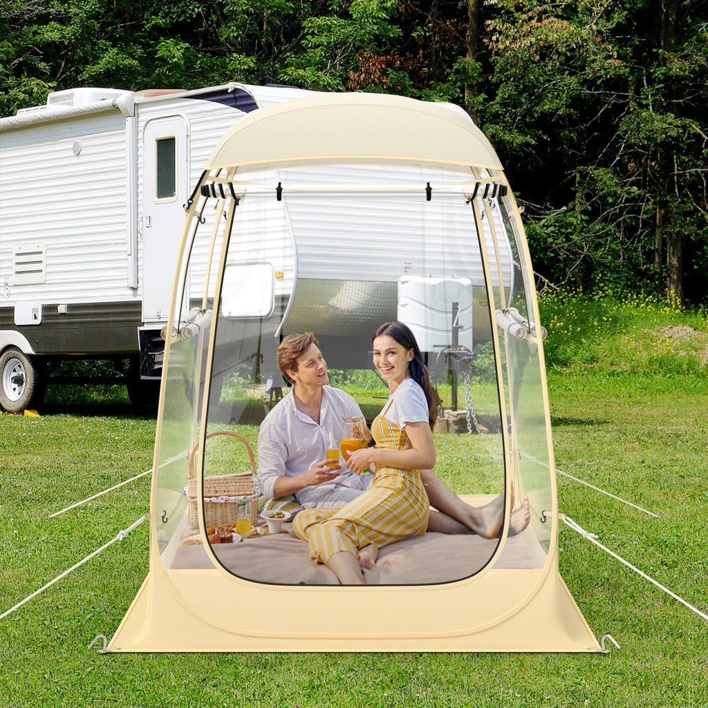 Instant Pop Up Sports Tent with Floor Mat - Size S