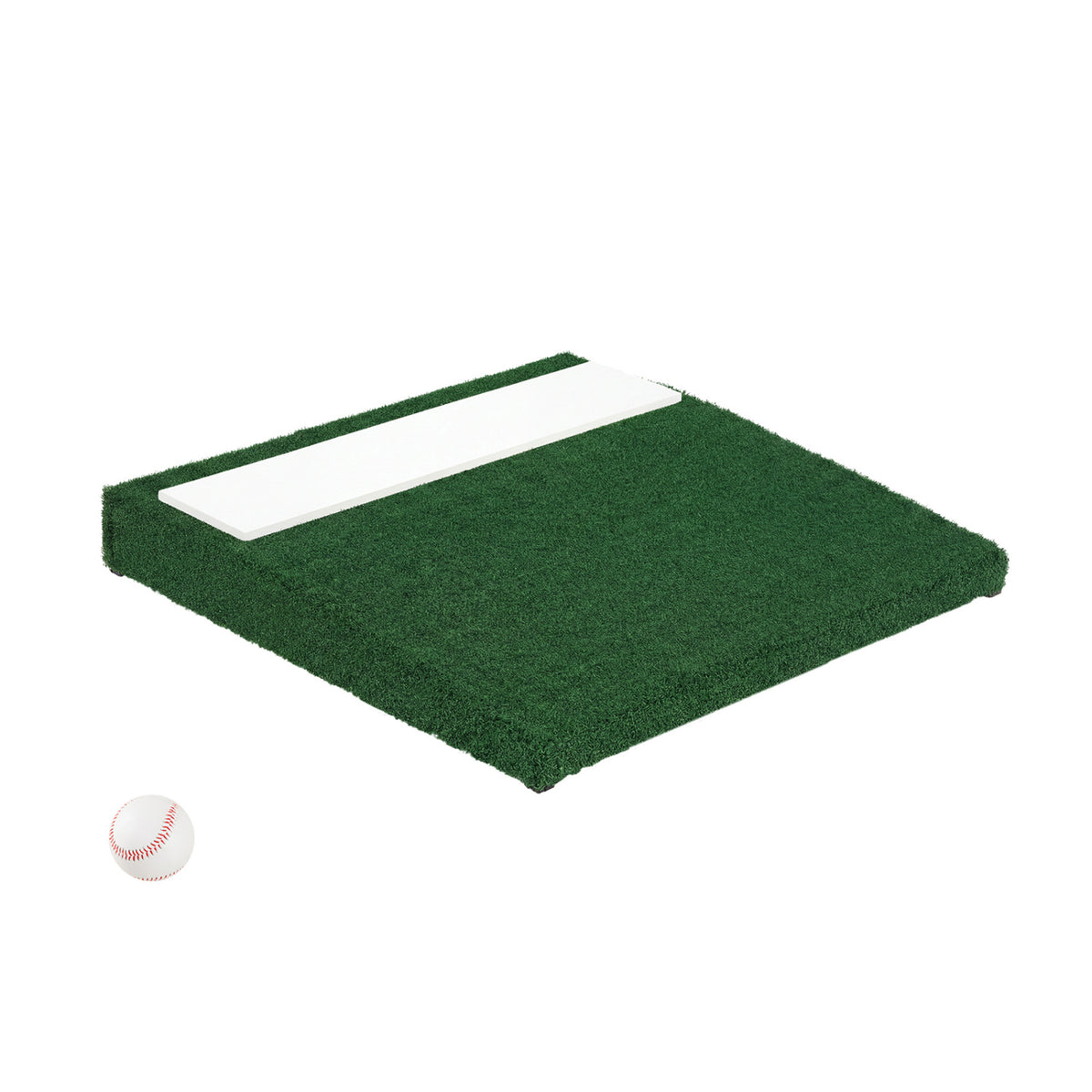 Portable Baseball Pitching Mound with EVA Landing Plate & Carry Handle