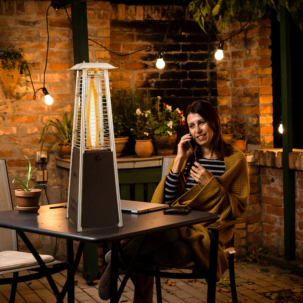 9500 BTU Portable Tabletop Patio Heater - Black