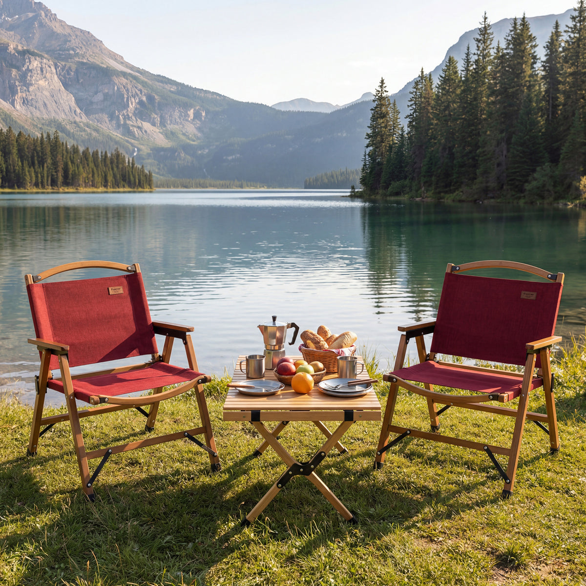 Portable and Lightweight Folding Camping Chair for Patio Picnic