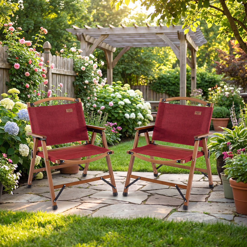 Portable and Lightweight Folding Camping Chair for Patio Picnic