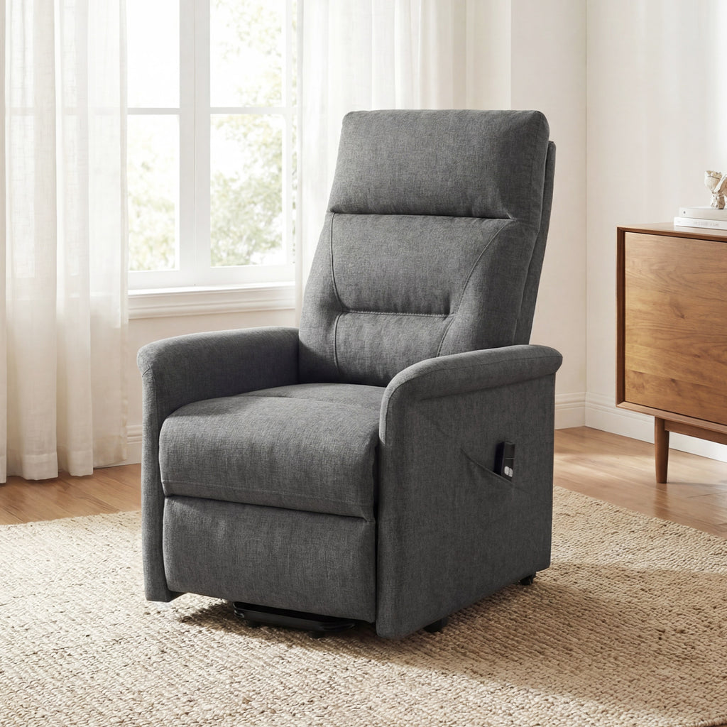 Power Lift Recliner Chair for Elderly - Gray