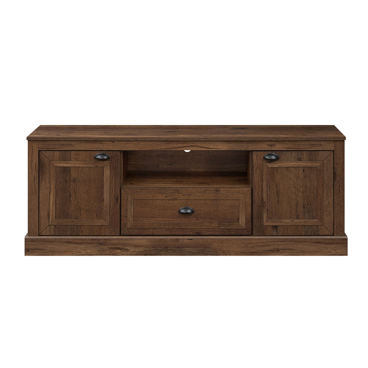 Retro Farmhouse TV Stand for 70" TVs, Brown