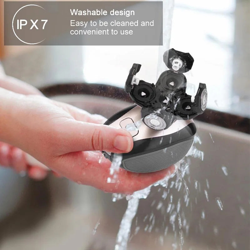 USB Electric Shaver for Men with 5 Blades