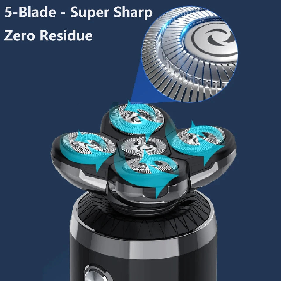 Electric Shaver for Men Facial Beard Trimmer Waterproof