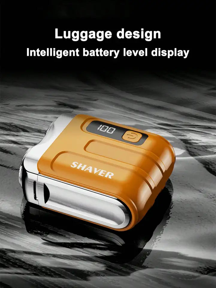 Mini Electric Smart Shaver with Dual Blade