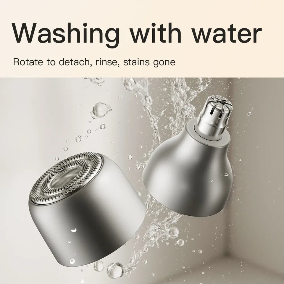 2-in-1 Electric Nose & Beard Hair Trimmer