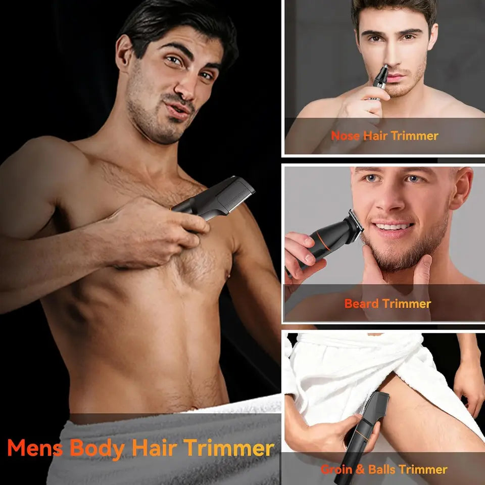 Maxgroom 4-in-1 Manscape Body Hair Trimmer Kit
