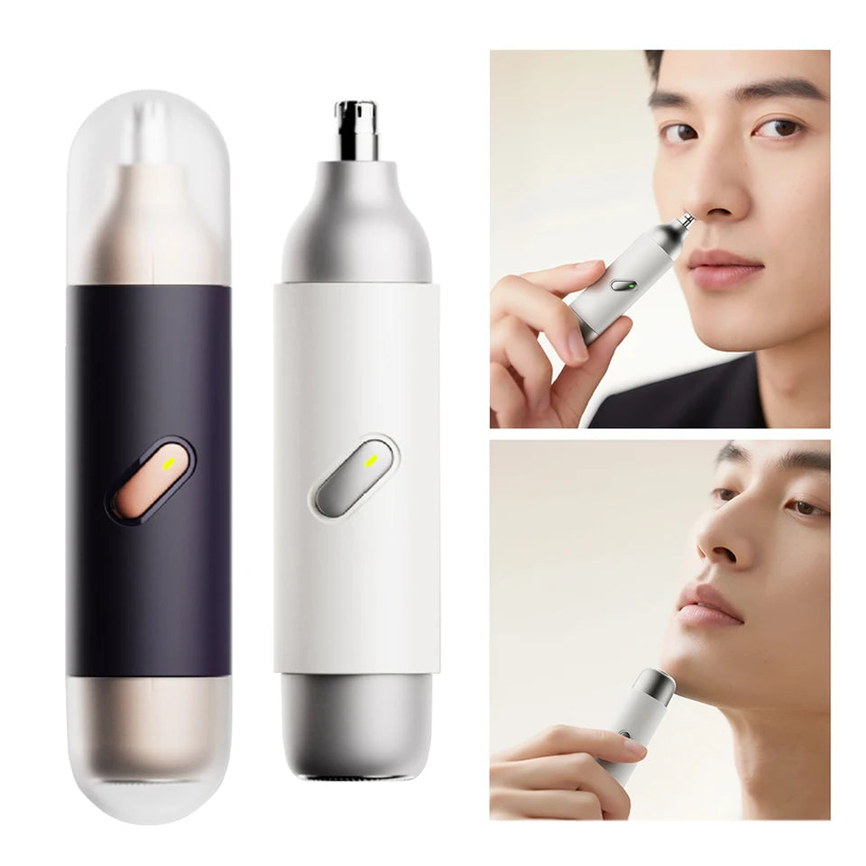 2-in-1 Electric Nose & Beard Hair Trimmer