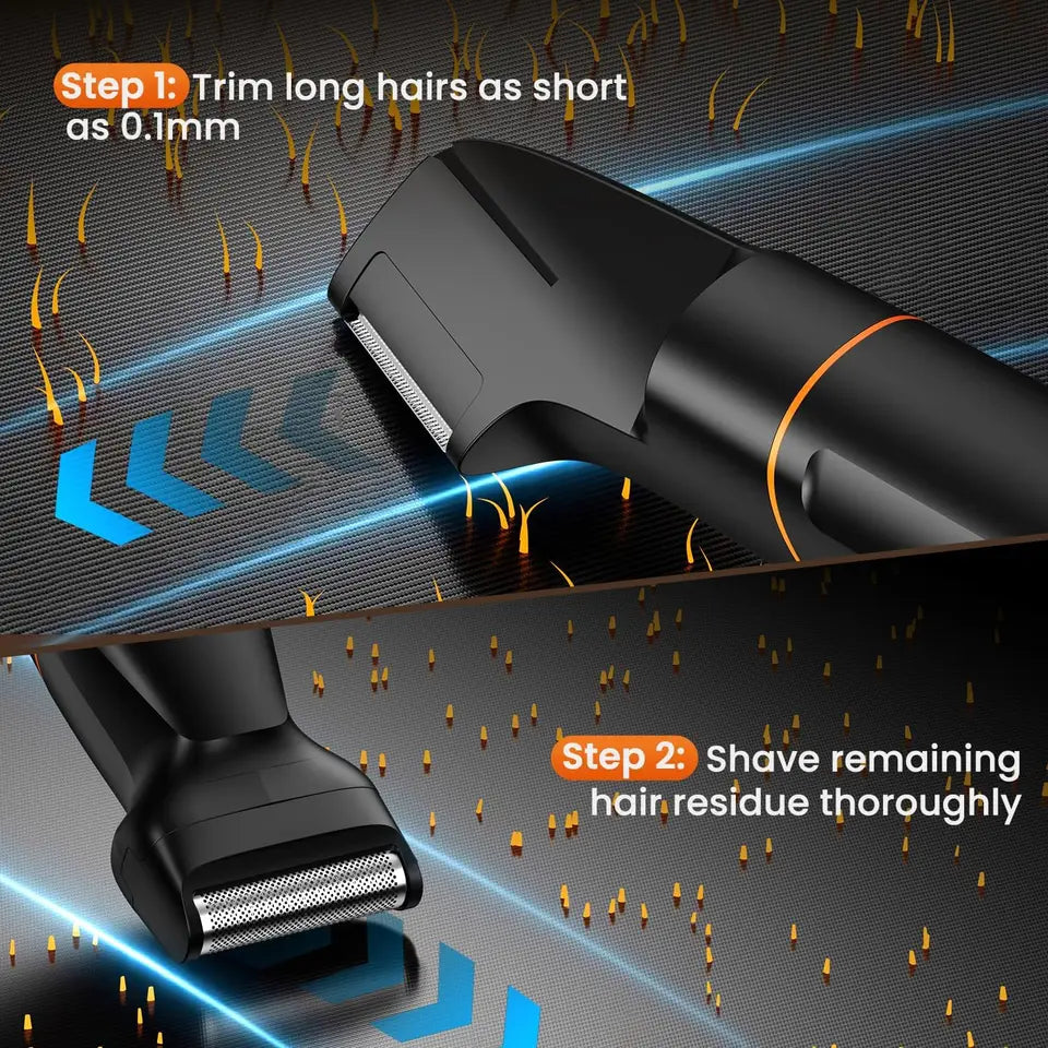 Maxgroom 4-in-1 Manscape Body Hair Trimmer Kit