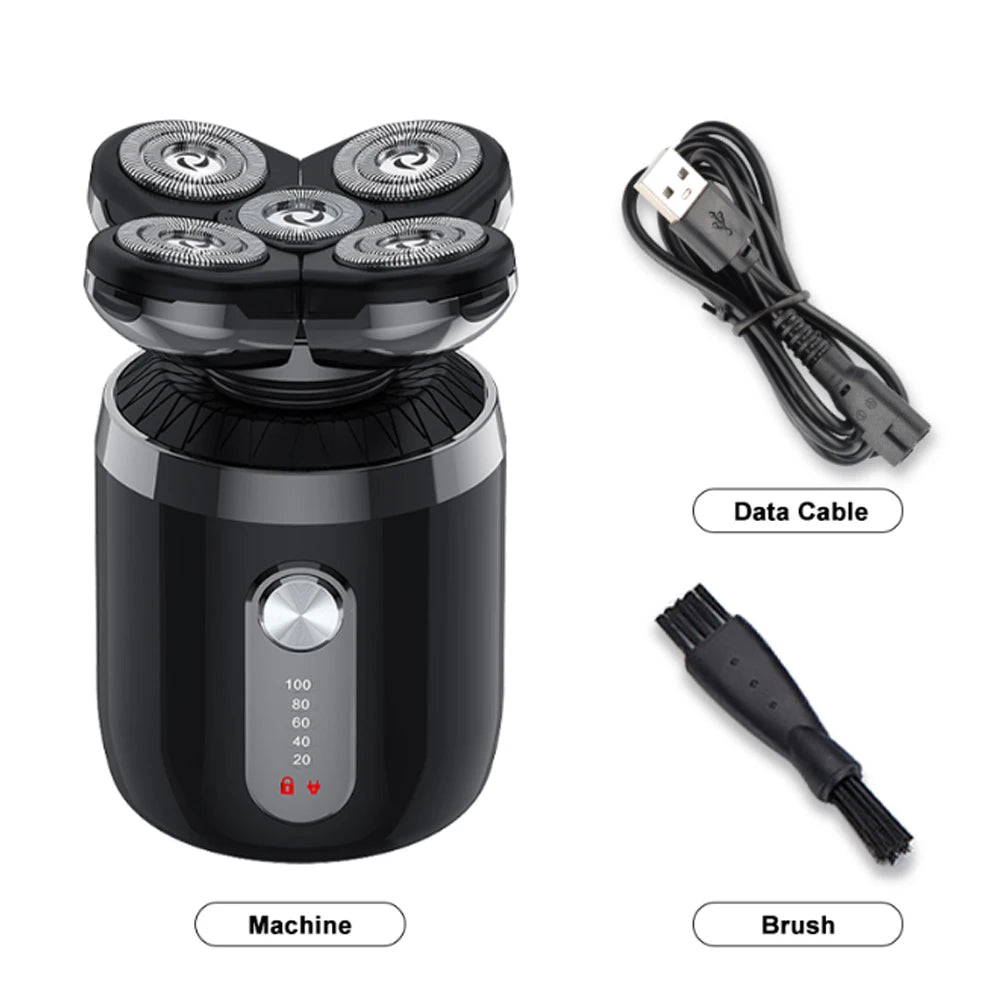 Electric Shaver for Men Facial Beard Trimmer Waterproof